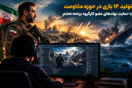 تولید ۱۴ بازی در حوزه مقاومت با حمایت نهادهای عضو کارگروه برنامه هفتم
