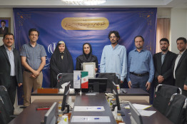 بازنشستگی همکار باسابقه بنیاد